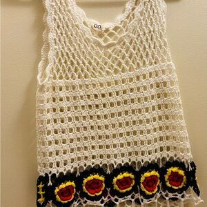 Boho Chic Granny Square Top